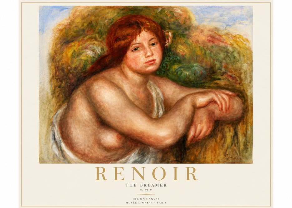 Renoir The Dreamer No2 - Juliste
