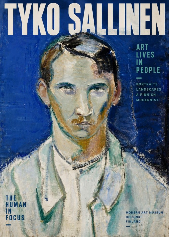 Tyko Sallinen Portrait of a Man IV No2 - Juliste