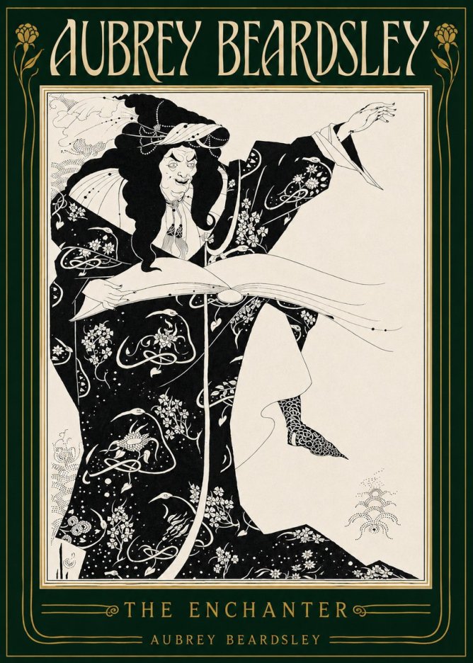 Aubrey Beardsley The Rehearsal No5 - Juliste