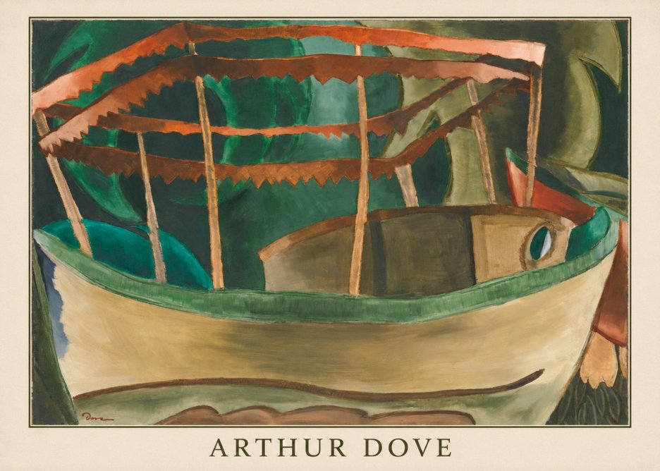 Arthur Dove Ferry Boat No4 - Juliste