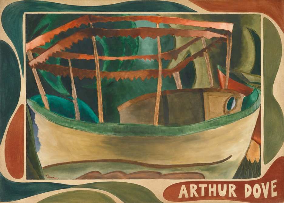 Arthur Dove Ferry Boat No5 - Juliste