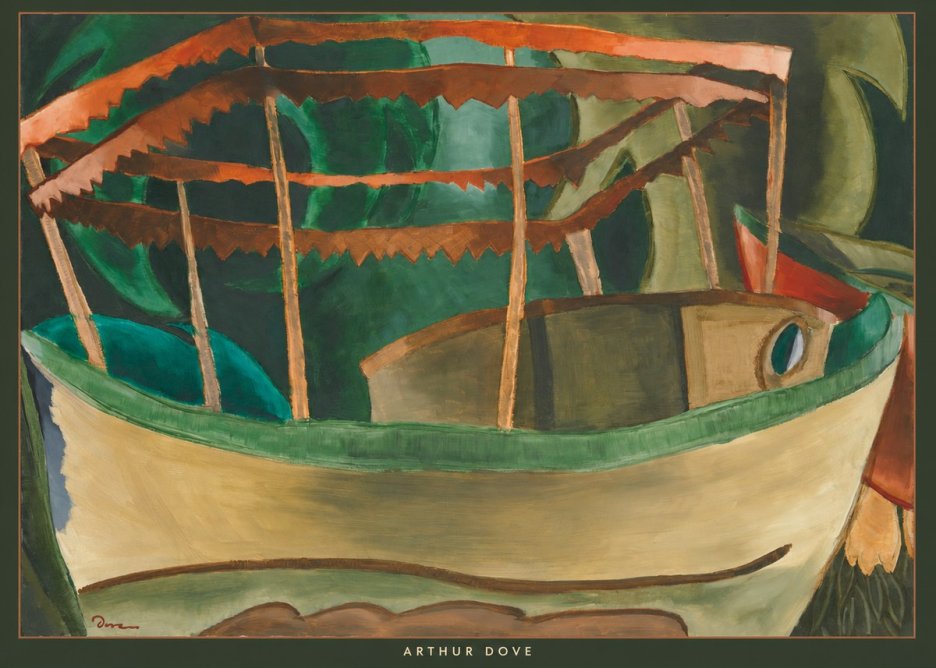 Arthur Dove Ferry Boat No6 - Juliste