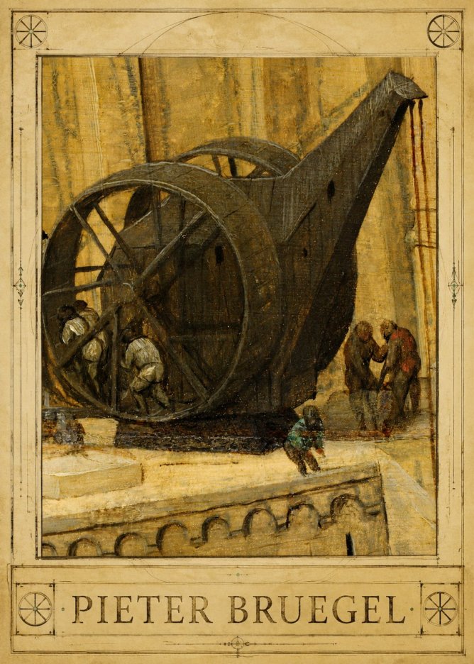 Pieter Bruegel The Crane No1 - Juliste