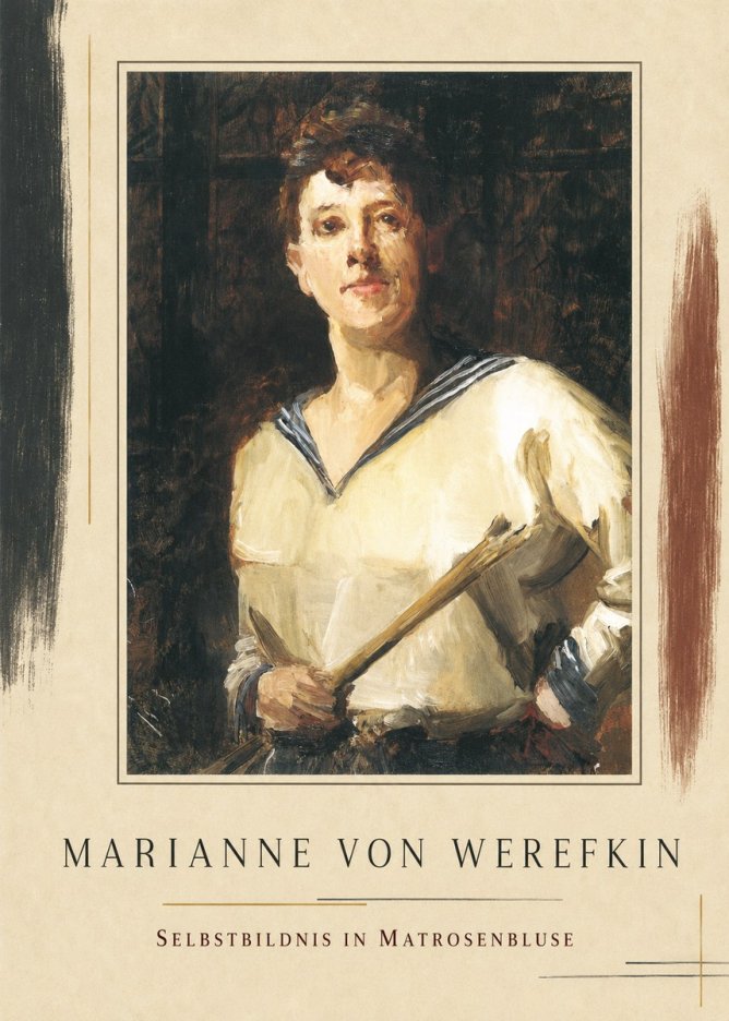 Marianne von Werefkin Selbstbildnis in Matrosenbluse No1 - Juliste