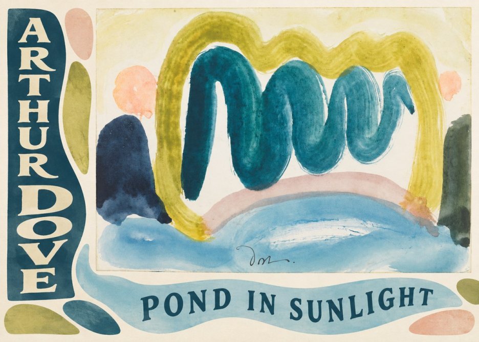 Arthur Dove Pond in Sunlight No2 - Juliste