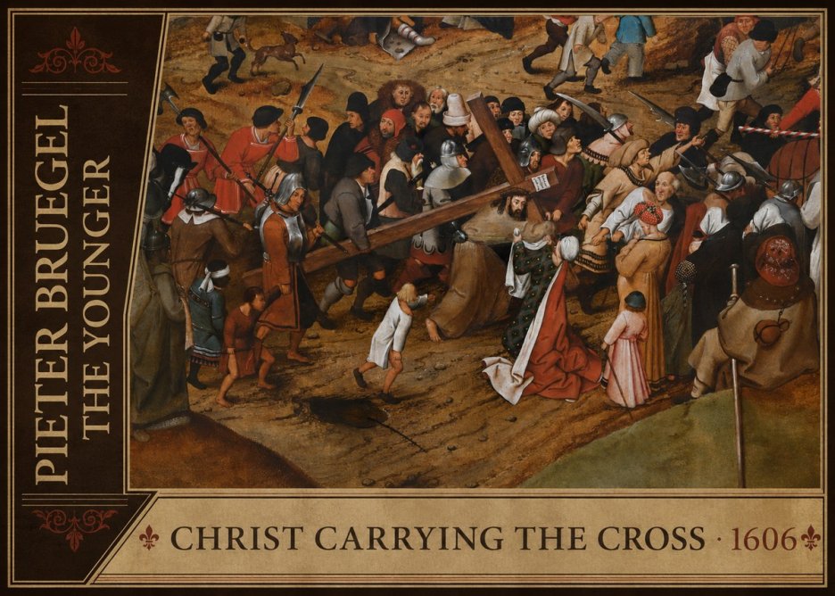 Pieter Bruegel Christ Carrying the Cross II No2 - Juliste
