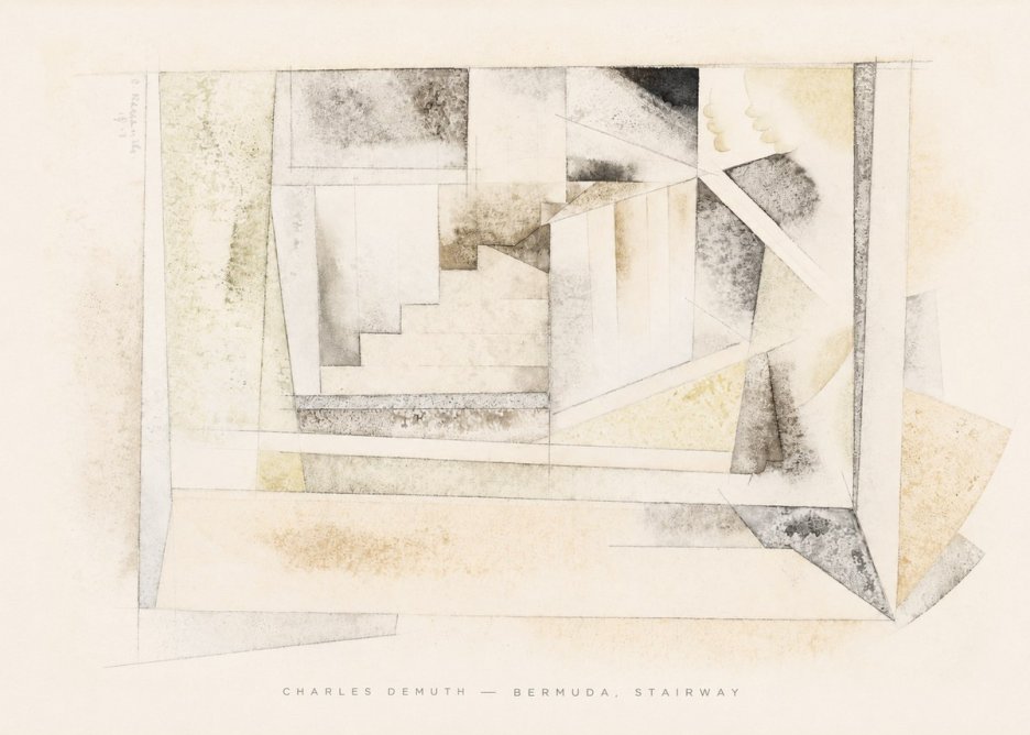 Charles Demuth Bermuda, Stairway No6 - Juliste