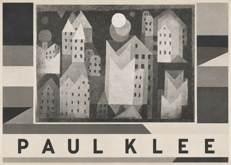Paul Klee City of Churches No3 - Juliste