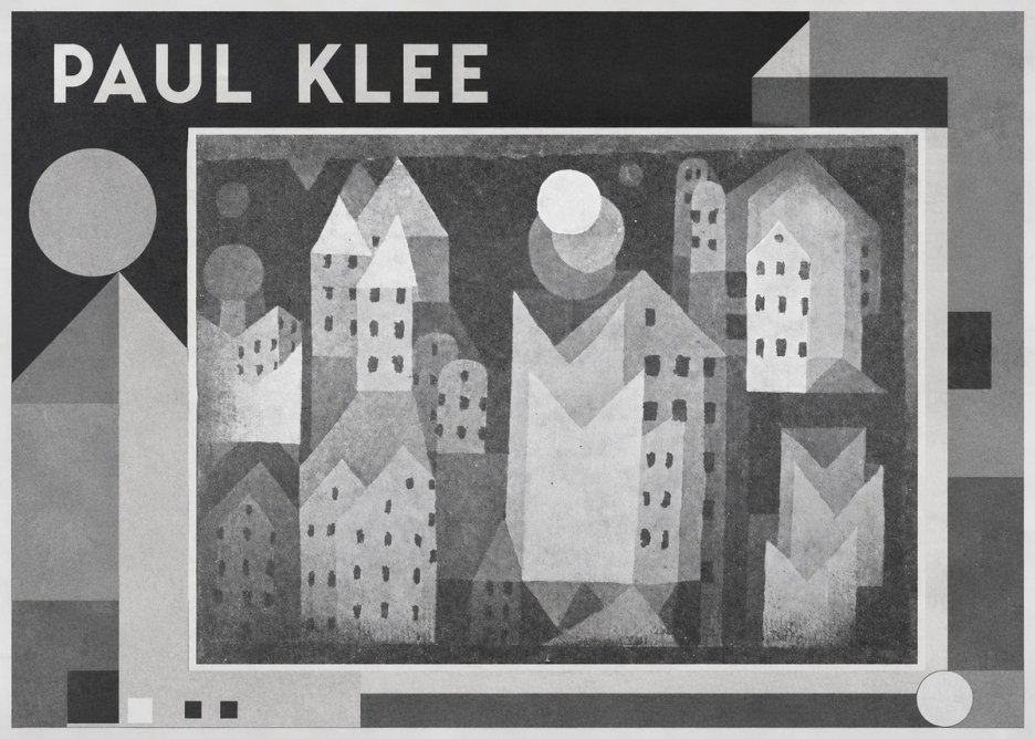 Paul Klee City of Churches No4 - Juliste