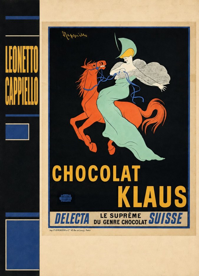 Leonetto Cappiello Chocolat Klaus II No5 - Juliste
