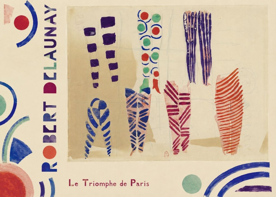 Robert Delaunay Le Triomphe De Paris IV No2 - Juliste
