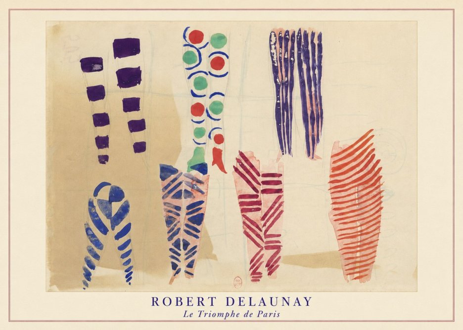 Robert Delaunay Le Triomphe De Paris IV No3 - Juliste