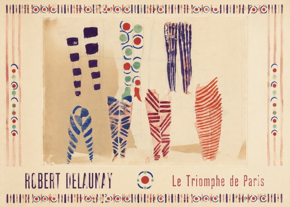 Robert Delaunay Le Triomphe De Paris IV No4 - Juliste