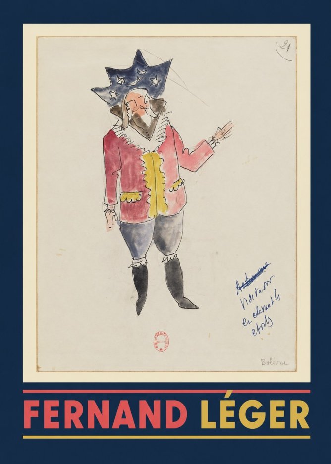Fernand Léger Bolivar IX No1 - Juliste