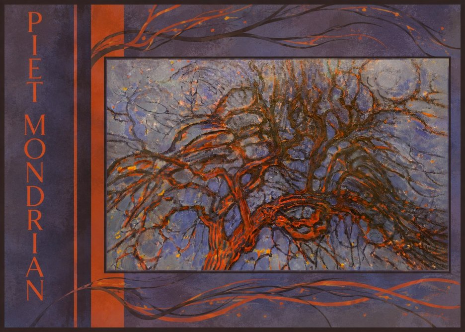 Piet Mondrian The Red Tree No2 - Juliste