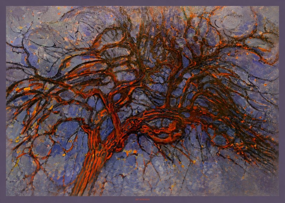 Piet Mondrian The Red Tree No6 - Juliste
