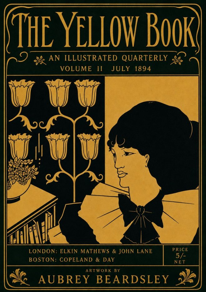 Aubrey Beardsley The Yellow Book - Volume Ii July 1894 No4 - Juliste