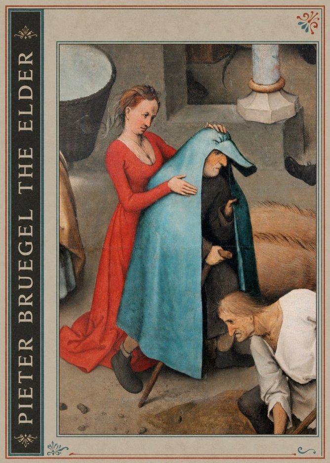 Pieter Bruegel The Blind Leading the Blind II No2 - Juliste
