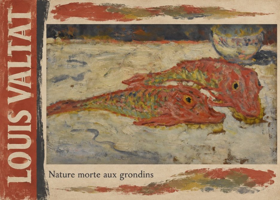Louis Valtat Nature Morte Aux Grondins No2 - Juliste