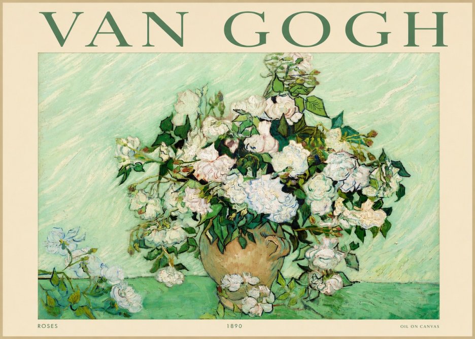 Van Gogh Roses II No2 - Juliste