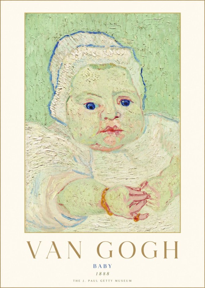 Van Gogh Baby No1 - Juliste