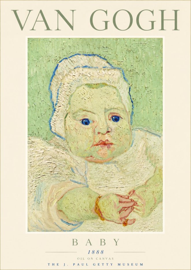 Van Gogh Baby No4 - Juliste