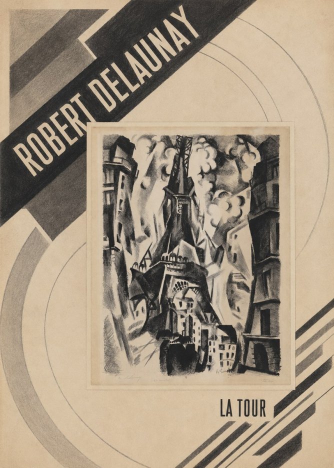 Robert Delaunay La Tour No3 - Juliste