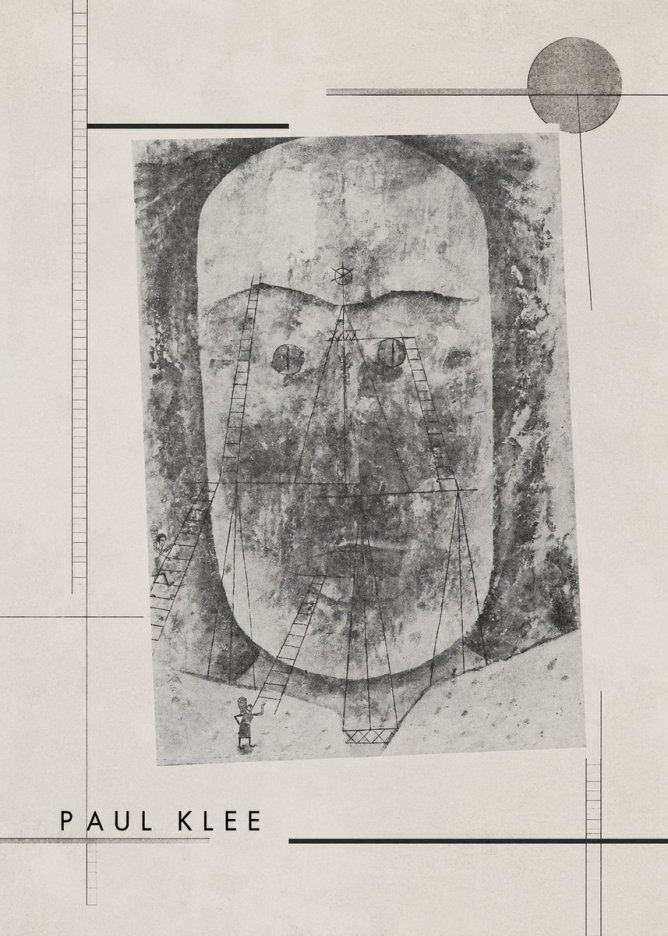 Paul Klee Monument in the Fertile Land No4 - Juliste