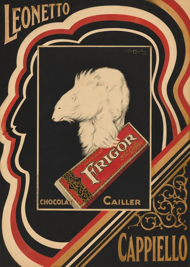 Leonetto Cappiello Chocolat Frigor No6 - Juliste