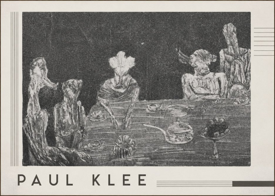 Paul Klee Die Mahlzeit No3 - Juliste