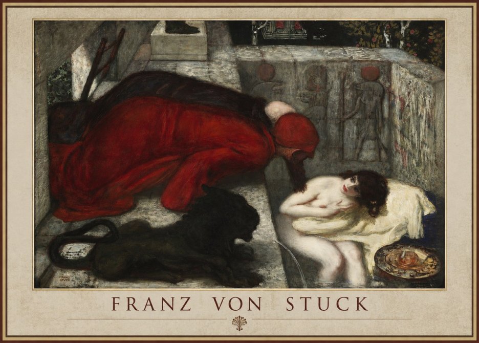 Franz von Stuck Salome No1 - Juliste