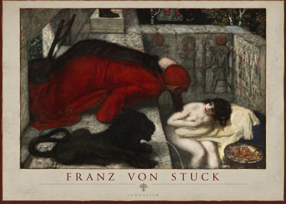 Franz von Stuck Salome No3 - Juliste