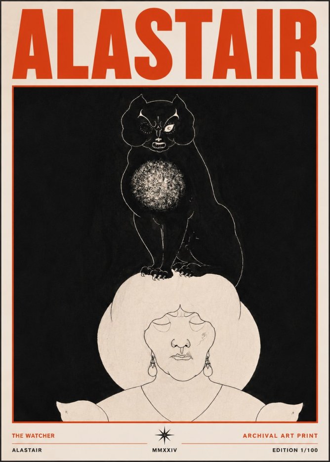 Alastair The Watcher No3 - Juliste