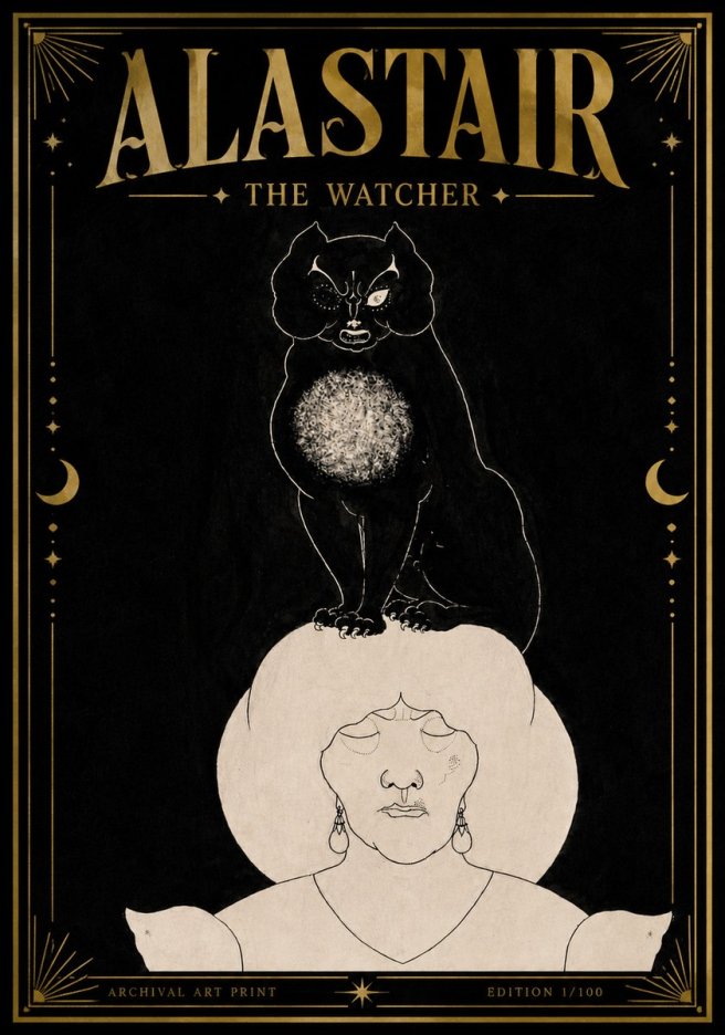 Alastair The Watcher No5 - Juliste