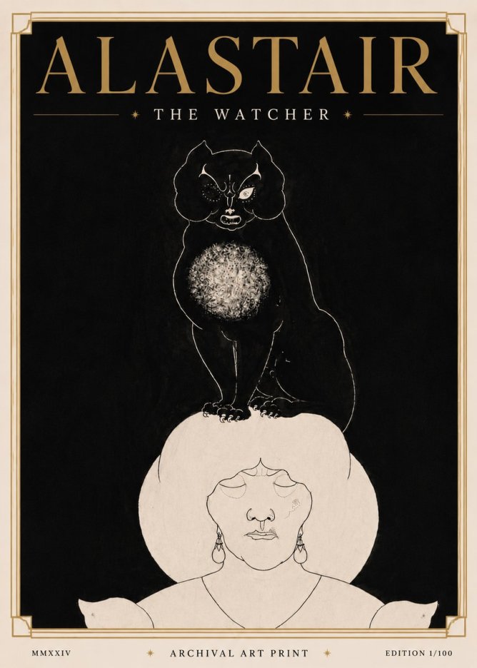 Alastair The Watcher No6 - Juliste