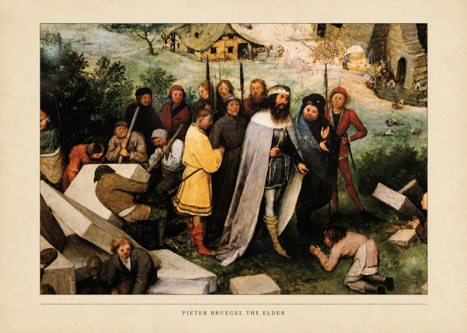 Pieter Bruegel The Blind Leading the Blind III No5 - Juliste