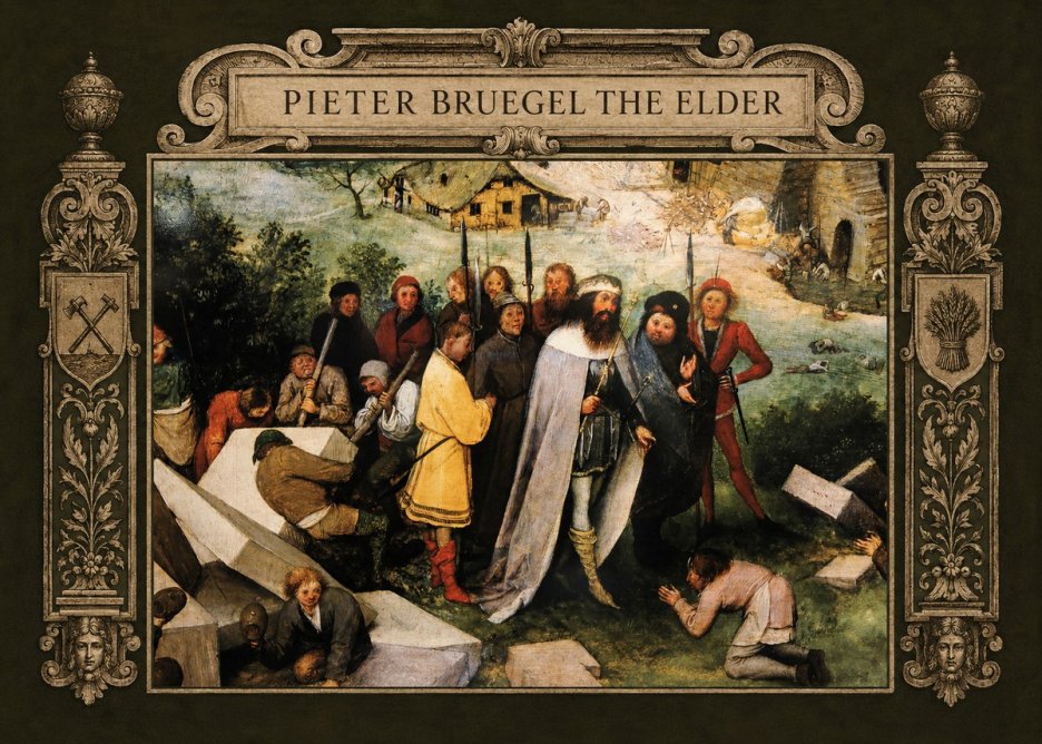 Pieter Bruegel The Blind Leading the Blind III No6 - Juliste