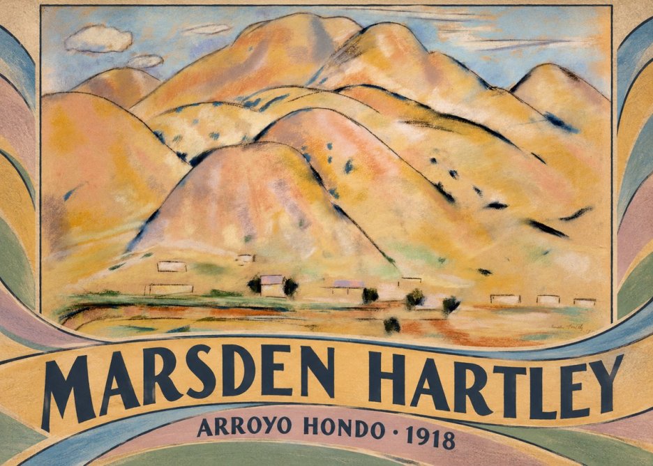 Marsden Hartley Arroyo Hondo No3 - Juliste