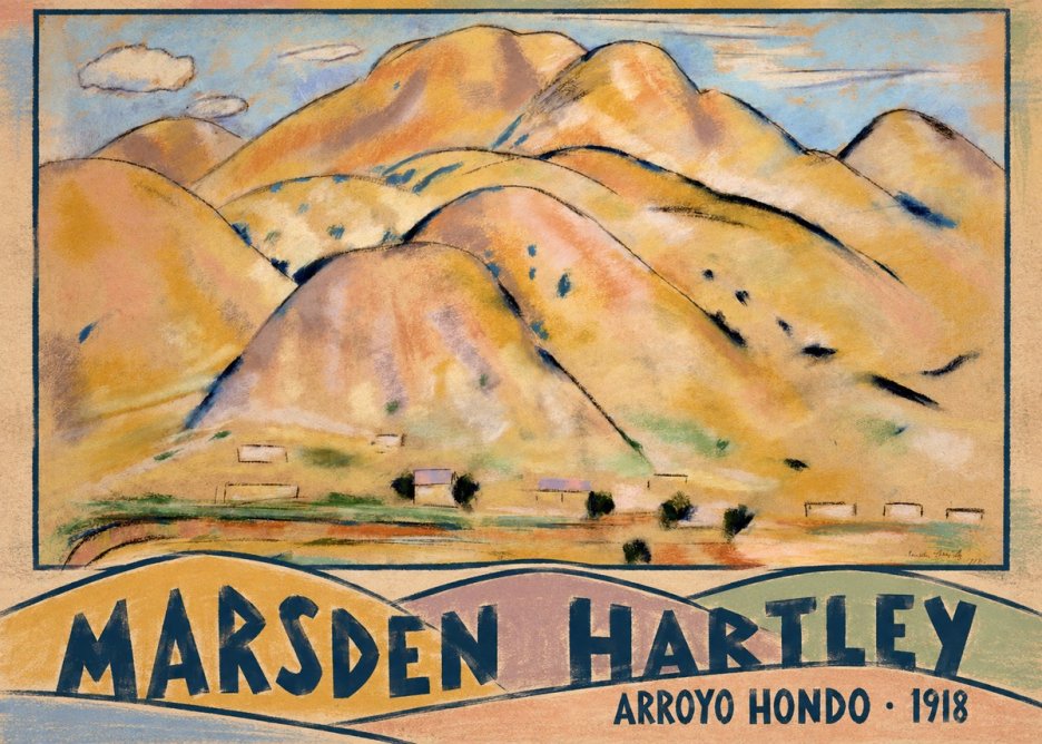 Marsden Hartley Arroyo Hondo No6 - Juliste