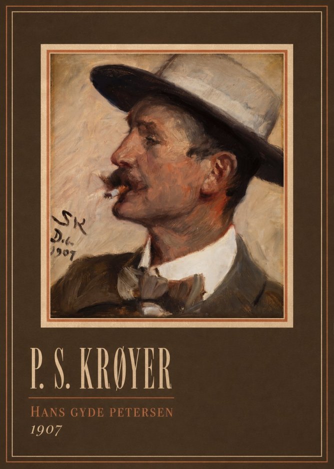 P.S. Krøyer Hans Gyde Petersen No3 - Juliste