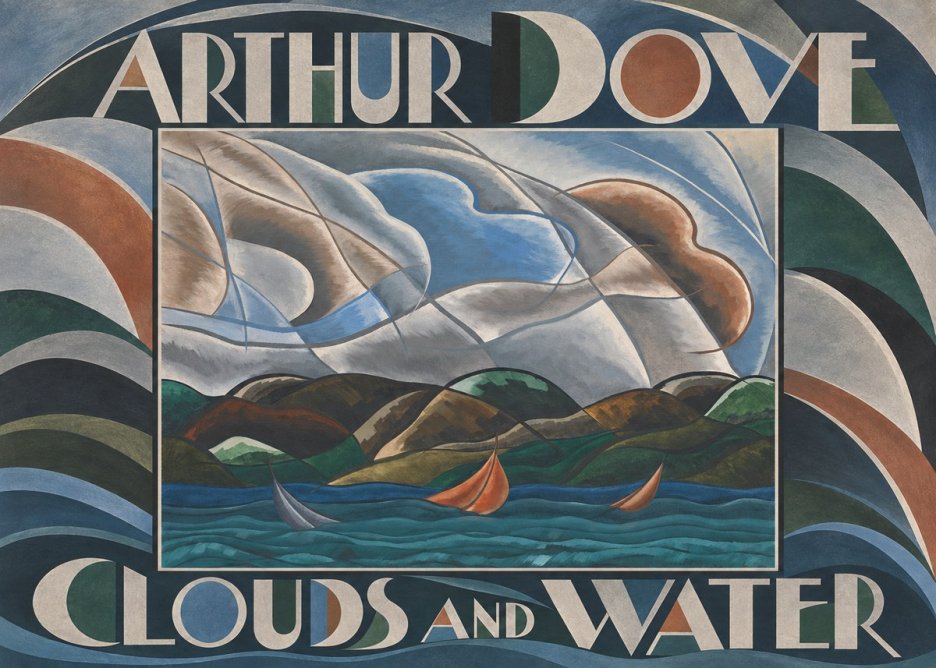 Arthur Dove Clouds and Water No5 - Juliste