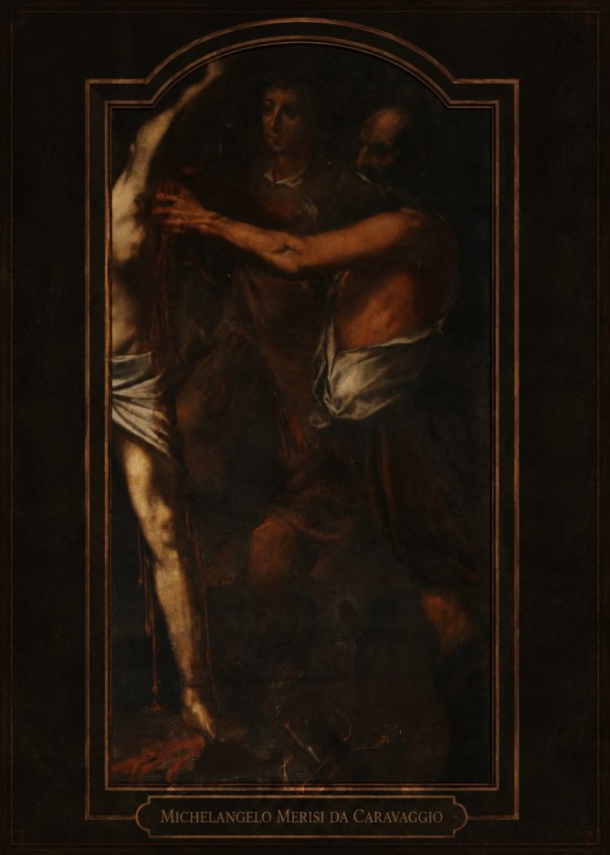 Michelangelo Merisi da Caravaggio The Martyrdom of Saint Peter No3 - Juliste