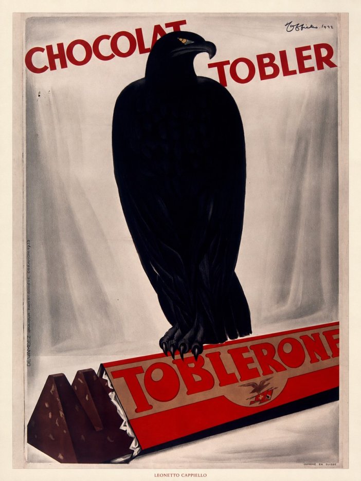 Leonetto Cappiello Chocolat Tobler No5 - Juliste