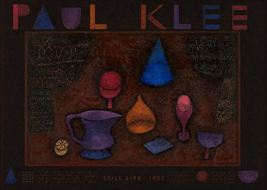 Paul Klee Still Life No5 - Juliste