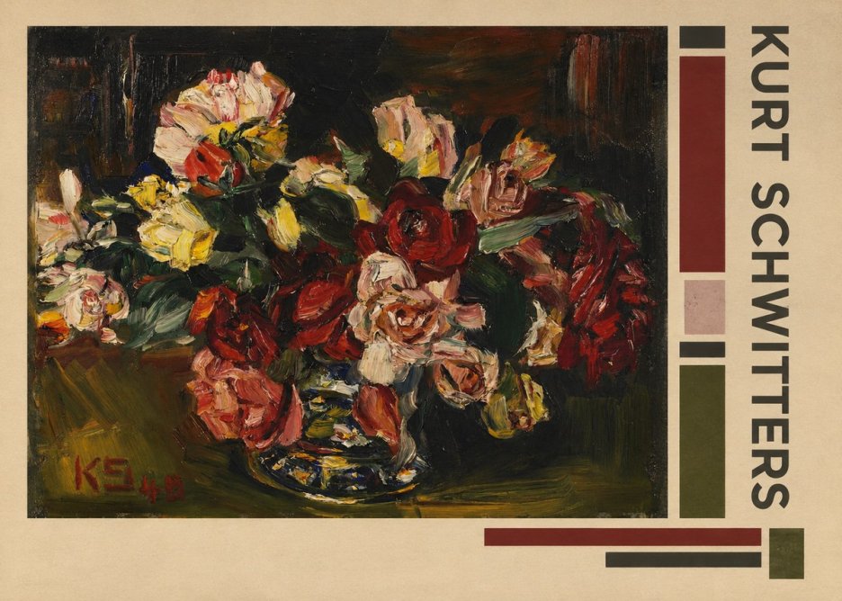 Kurt Schwitters Flower Still Life No2 - Juliste
