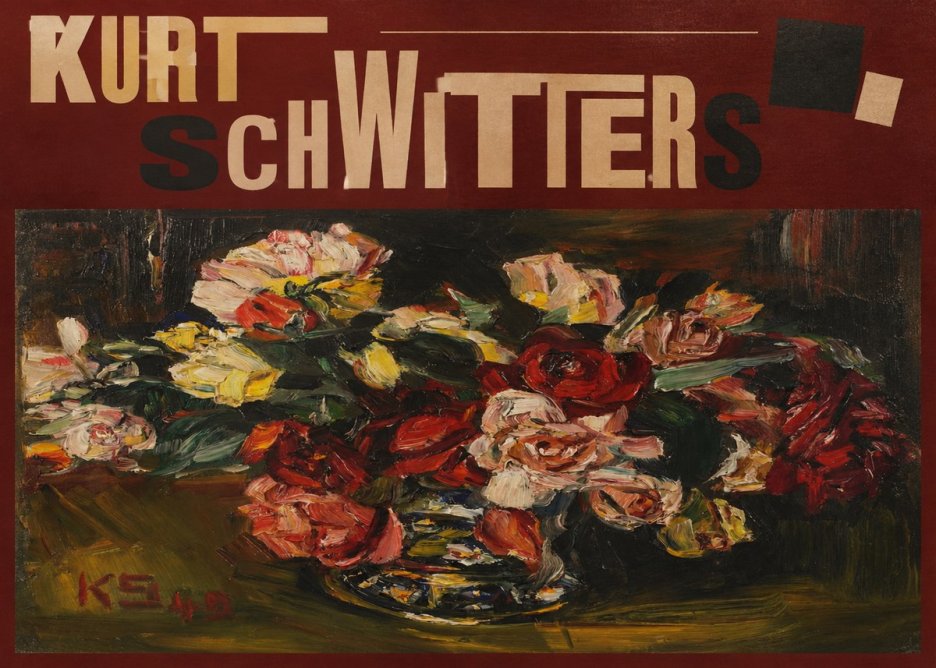 Kurt Schwitters Flower Still Life No6 - Juliste