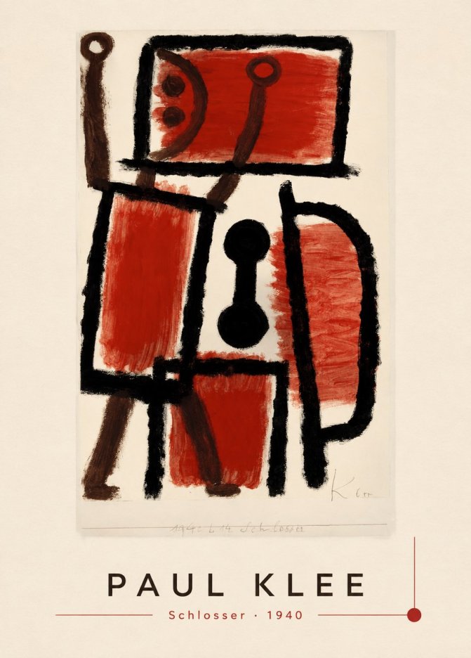 Paul Klee Schlosser No3 - Juliste