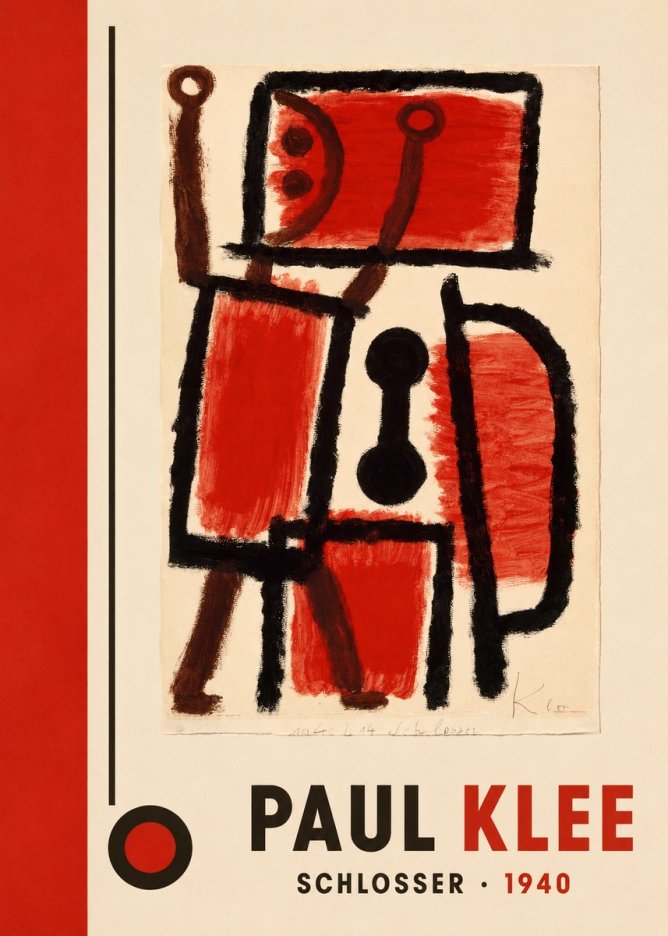 Paul Klee Schlosser No4 - Juliste
