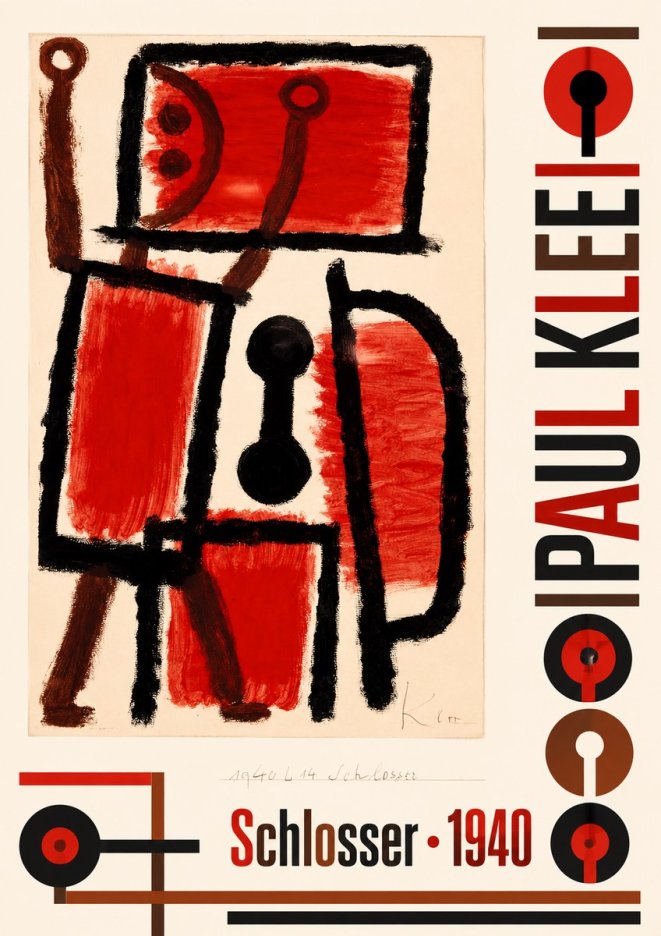 Paul Klee Schlosser No5 - Juliste