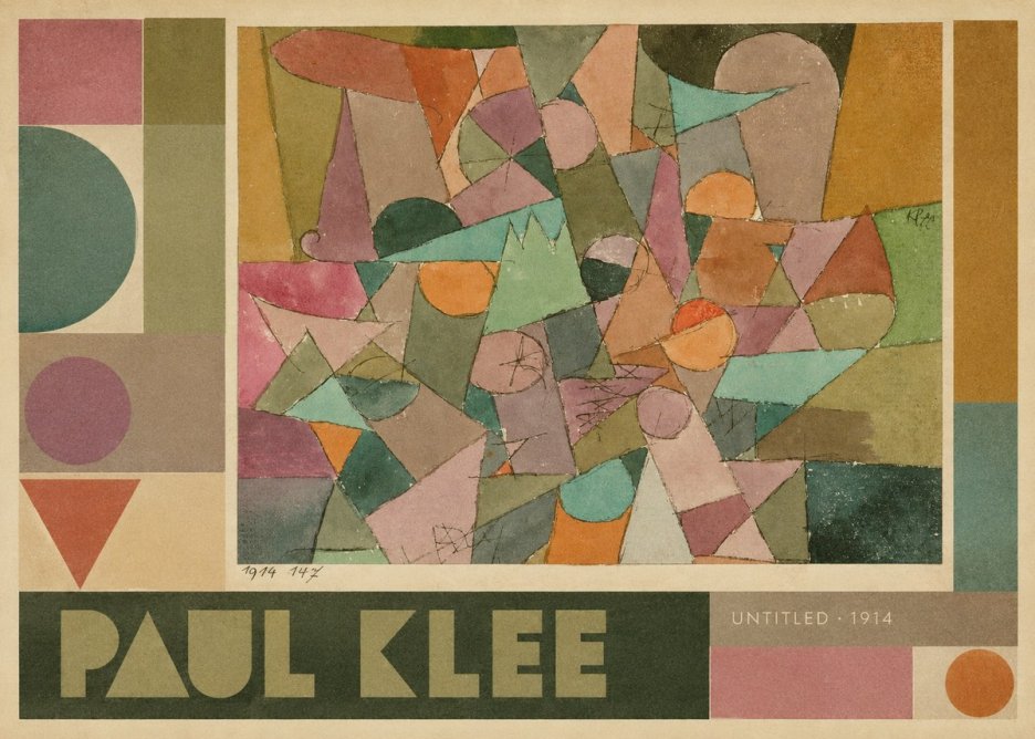 Paul Klee Untitled No4 - Juliste